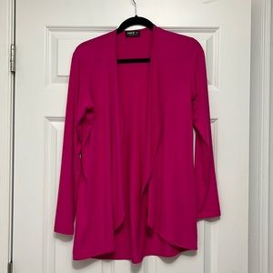 Miik Rory Waterfall Cardigan, Pink, Small